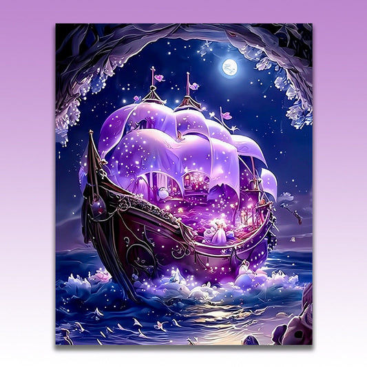 Dreamy Scenery 40X50CM DIY Oil Painting By Numbers WITH Frame