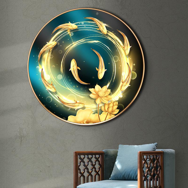 80x80CM KOI Fish 5D Full Diamond Painting DIY Pictures (AB beads)