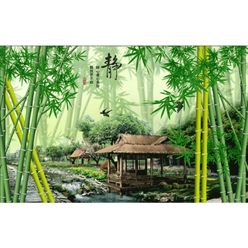 120x50CM-Bamboo- DIY 5D full Diamond Painting NO FRAME A6937