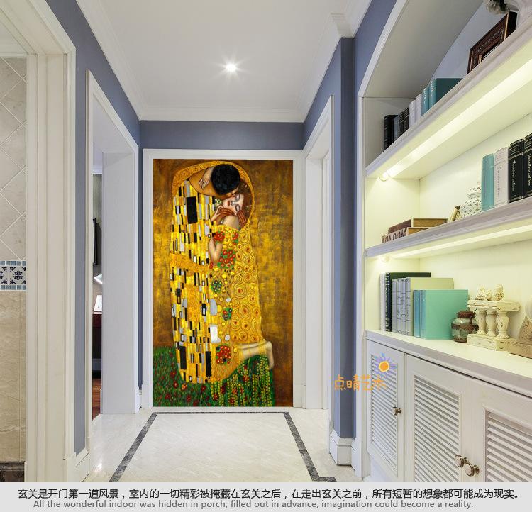 60x120CM Van Gogh's famous painting kissing 5D Full Diamond Painting NO Frame Round diamond