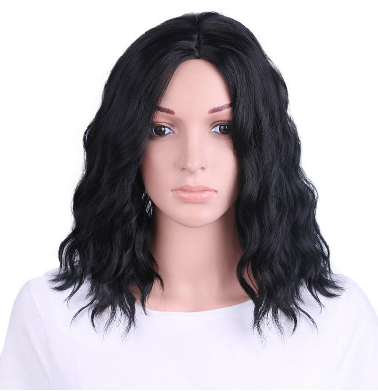 Medium Curly Synthetic Hair