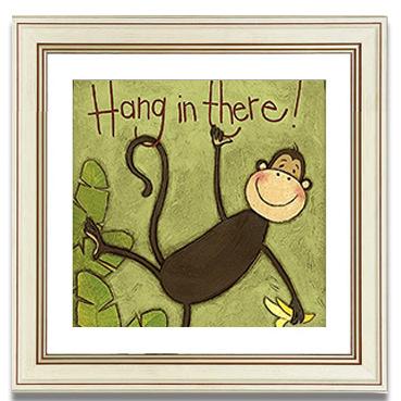 34X34CM Tiger with frame 5D Kids Diamond Painting