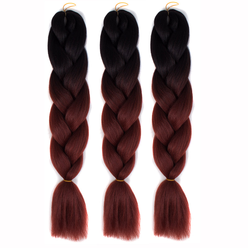 (each color 3pcs) braids African dirty braids wig