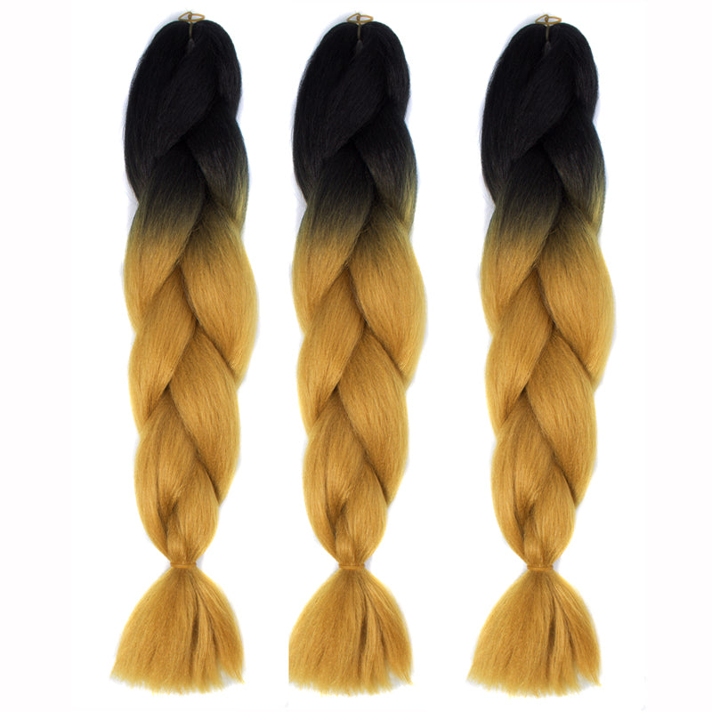 (each color 3pcs) braids African dirty braids wig