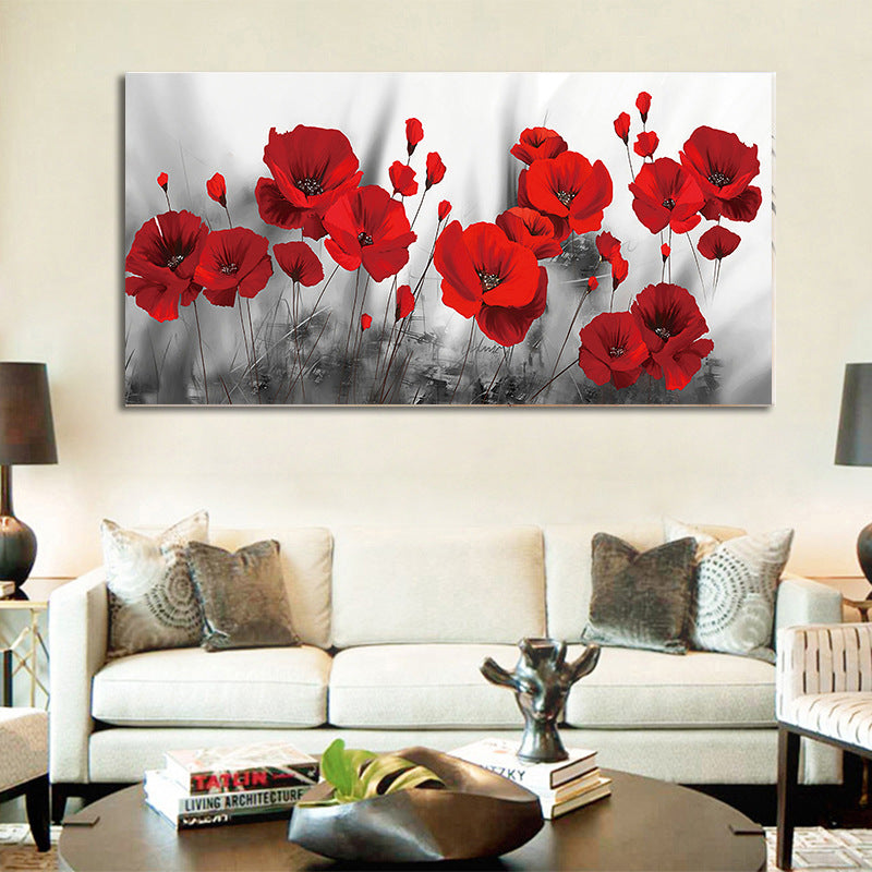 50x100cm rose NO Framed Prints Painting Canvas Wall Art For Living Room Home Decor