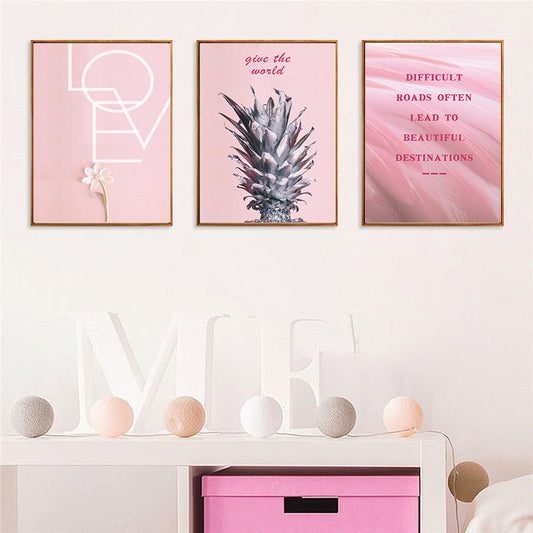 3 PCS 50X70cm  NO Framed Prints Painting Canvas Wall Art For Living Room Home Decor