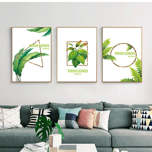 3 PCS 50X70cm NO Framed Prints Painting Canvas Wall Art For Living Room Home Decor