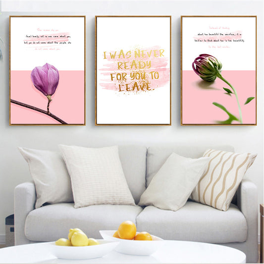 3pcs 50x70cm  NO Framed Prints Painting Canvas Wall Art For Living Room Home Decor