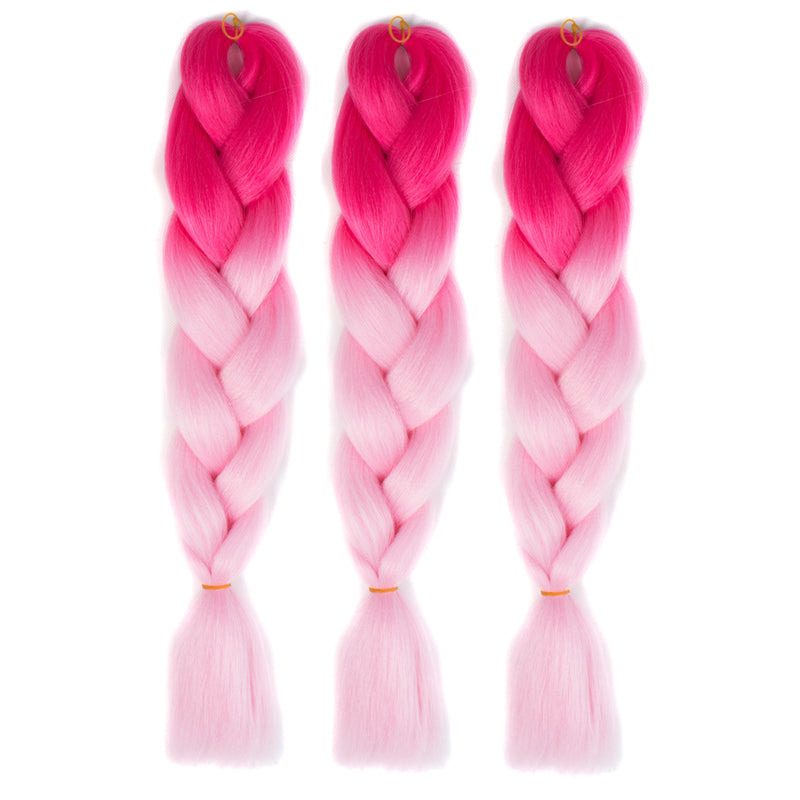 (each color 3pcs) braids African dirty braids wig