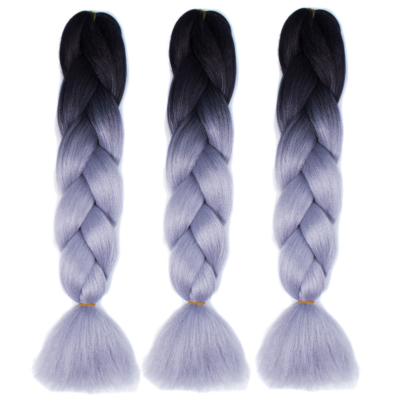 (each color 3pcs) braids African dirty braids wig