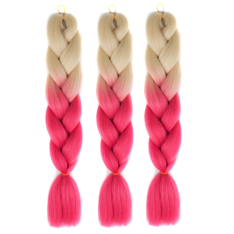 (each color 3pcs) braids African dirty braids wig