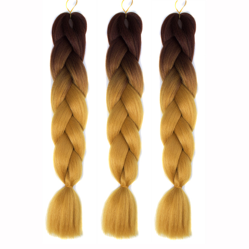 (each color 3pcs) braids African dirty braids wig