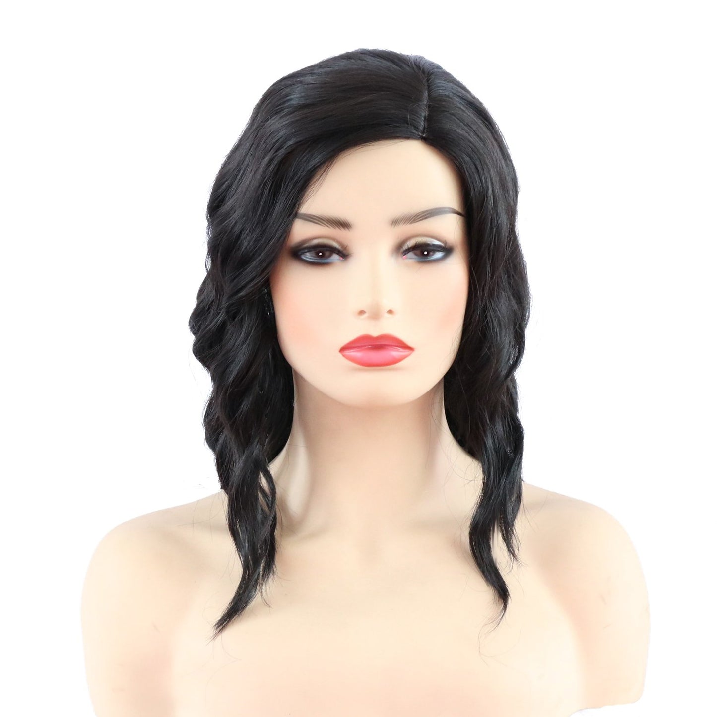 Medium Curly Synthetic Hair