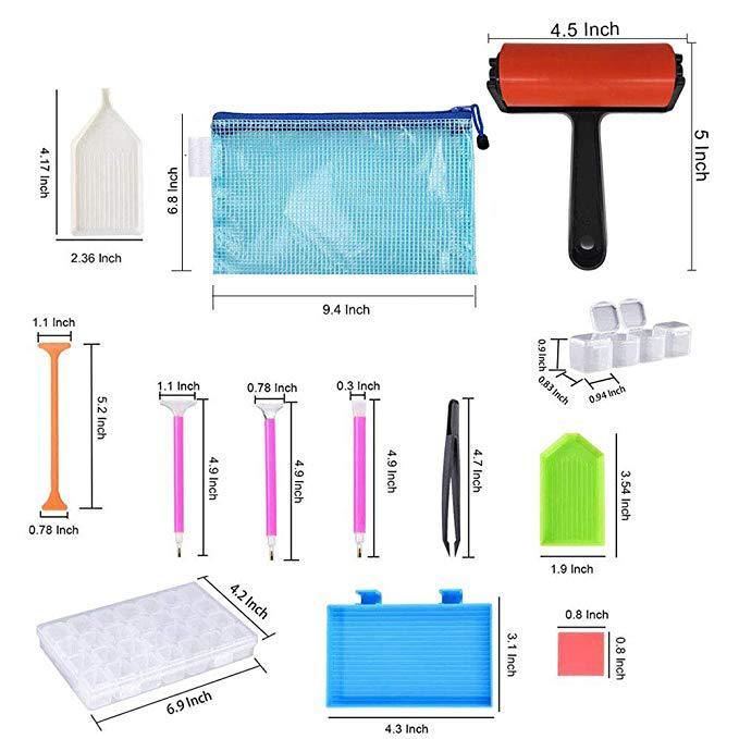 22 Pieces 5D Diamonds Painting Tools