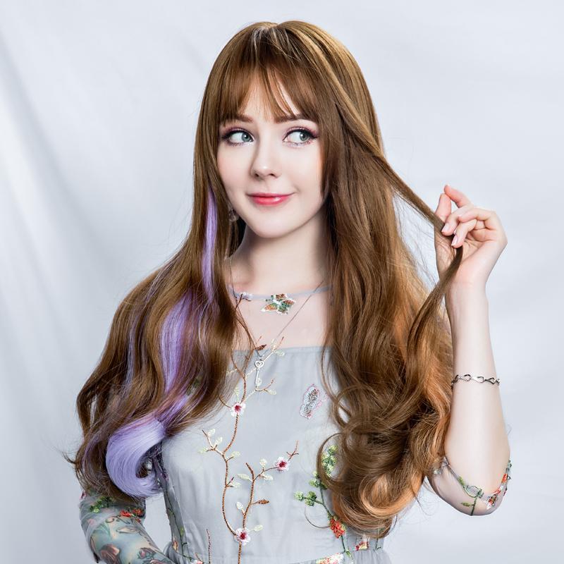 Color wig piece curly  ( No sold seperately, buy at least 3pcs)