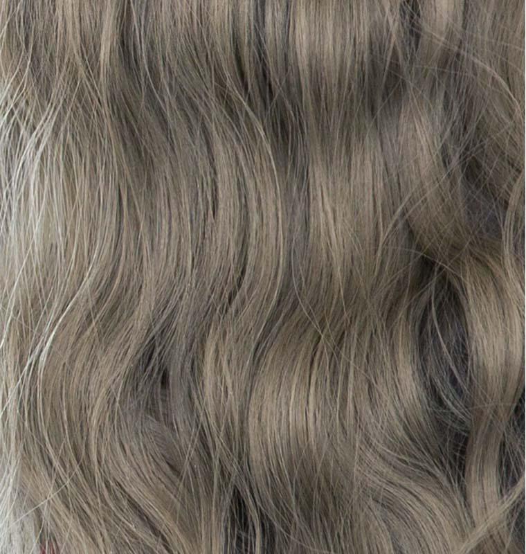 Grey Cosplay Fluffy Synthetic Wave Wig