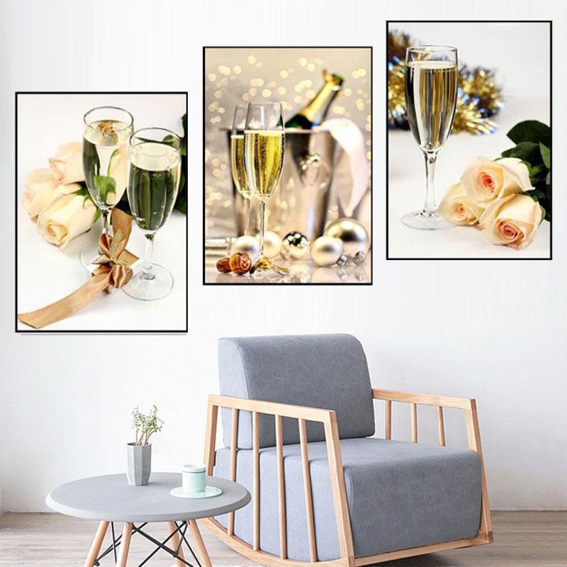 140x70cm wine glass 5d diy diamond painting full drill NO FRAME