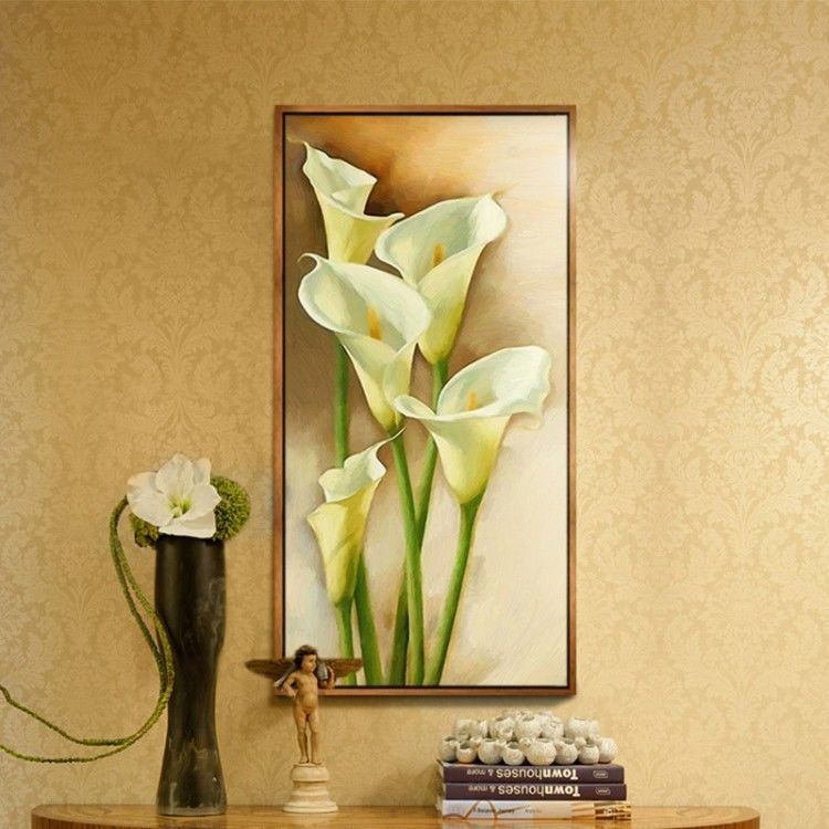 50X100CM - Flower DIY 5D Full Diamond Painting NO Frame