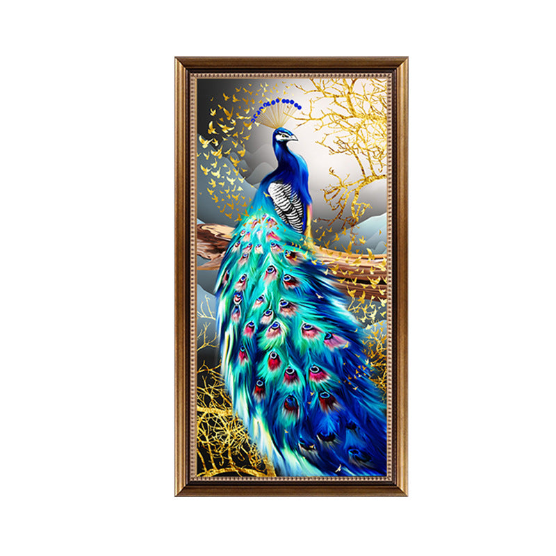 50x100CM - Peacock DIY 5D full Diamond Painting no frame