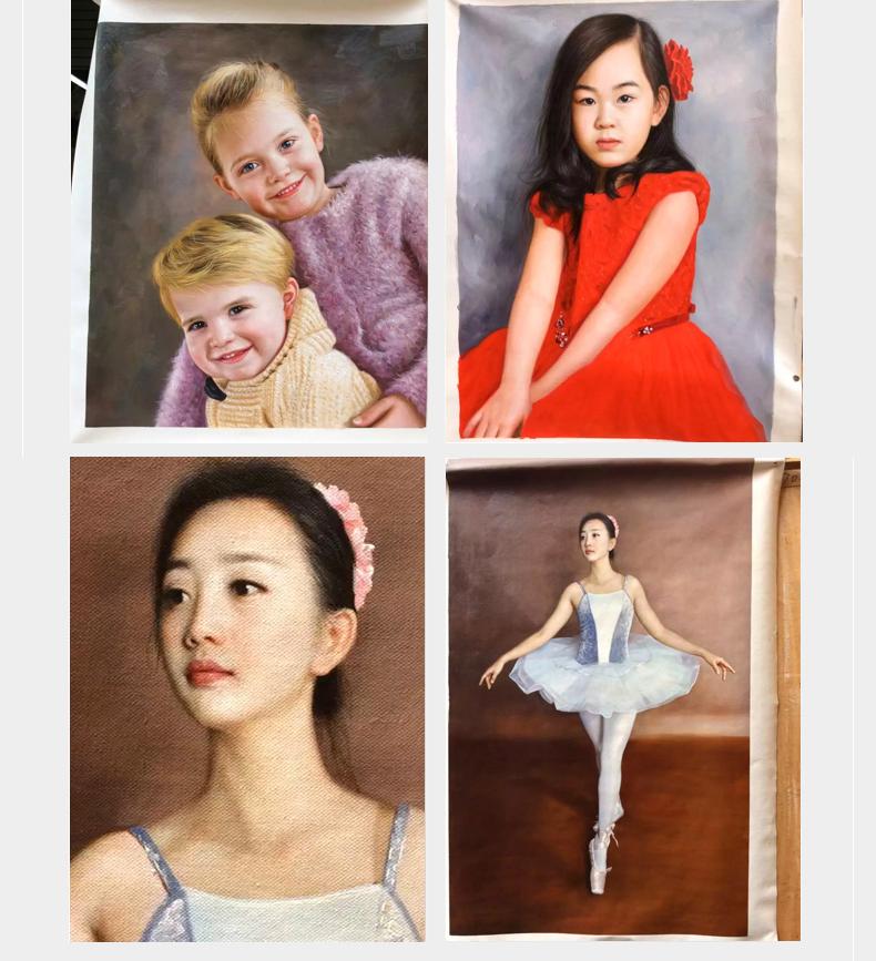 PRIVATE CUSTOMIZED DIY Oil Painting By Numbers Canvas Wall Art with inner Frame