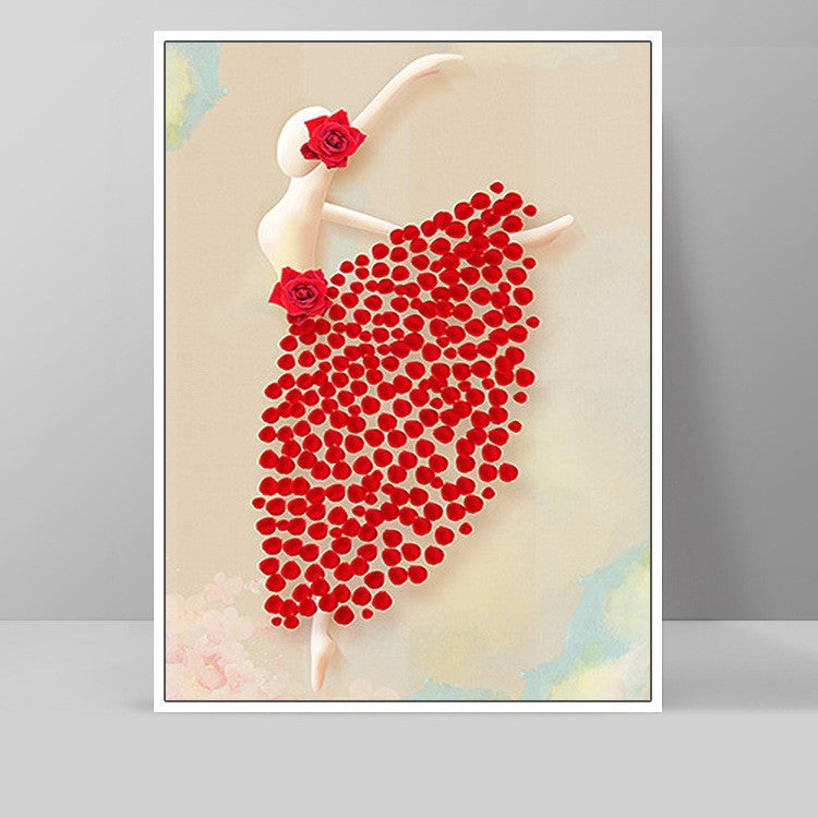 50X80CM - Dancer DIY 5D Full Diamond Painting NO Frame