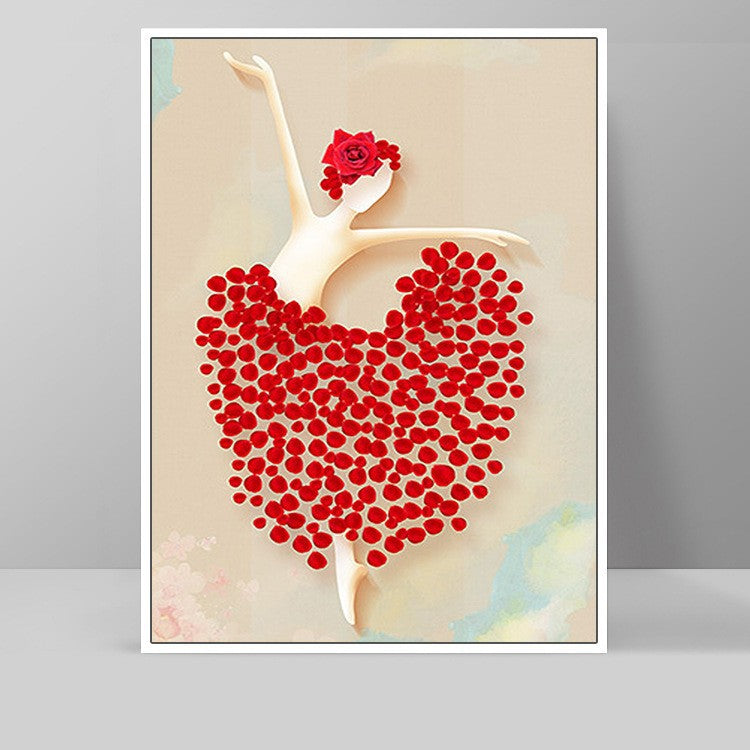 50X80CM - Dancer DIY 5D Full Diamond Painting NO Frame