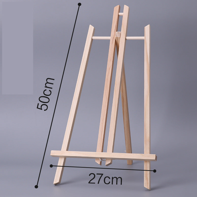 Wood Display Easel Wood Easels Set For Paintings Craft Small Acrylics Oil painting