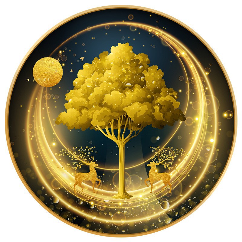 60x60CM - Tree DIY 5D full Diamond Painting no frame