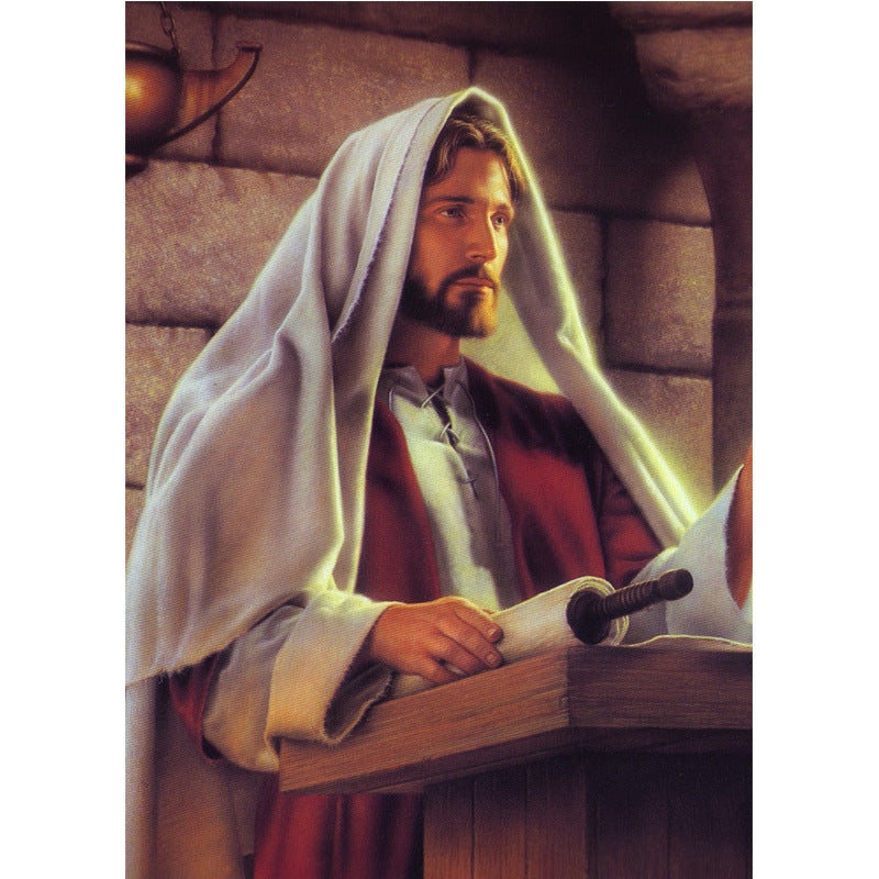 Religion Series Cross Stitch Kits 11CT Stamped Full Range of Embroidery Starter Kit for Beginners Pre-Printed Pattern