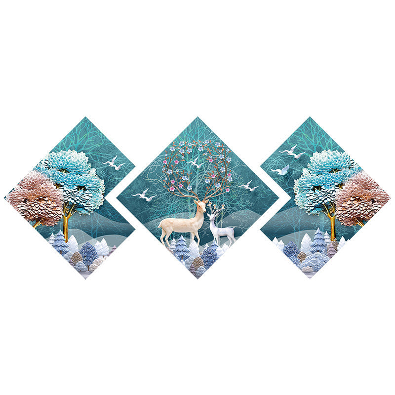 120x50cm deer 5d diy diamond painting full drill NO FRAME (special beads)