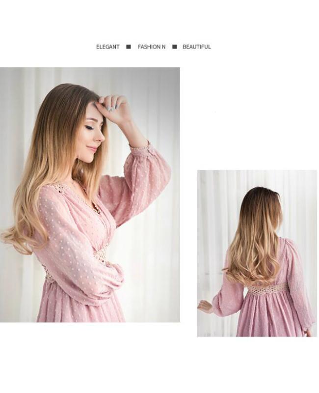 Synthetic Wavy Wigs 65cm