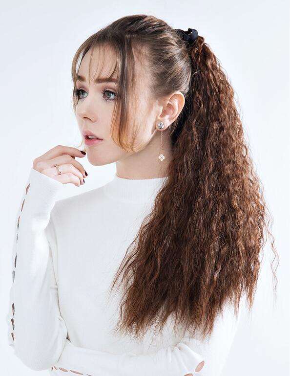 Clip Fake Ponytail Wig Piece 45cm