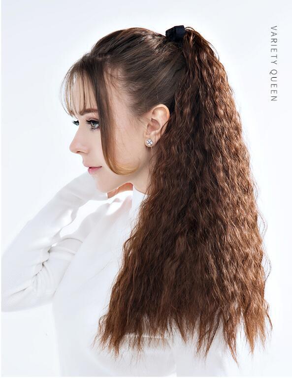 Clip Fake Ponytail Wig Piece 45cm