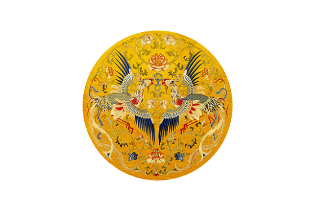 60x60cm Double flying phoenix Finch Cross Stitch Kits 11CT Stamped Full Range of Embroidery Starter Kit for Beginners Pre-Printed Pattern