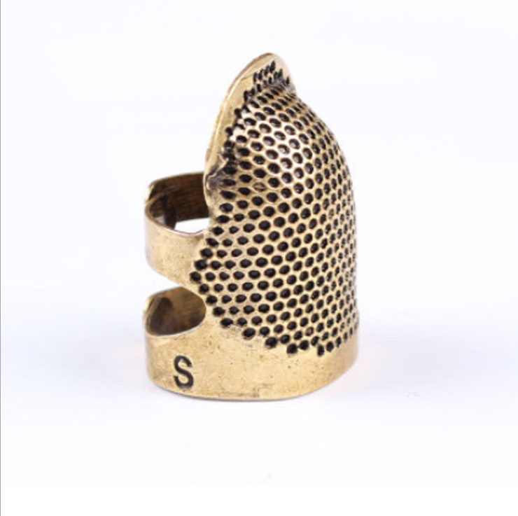 <Not Sold Separately>2 pcs Finger thimble  for Sewing and embroidery Tool