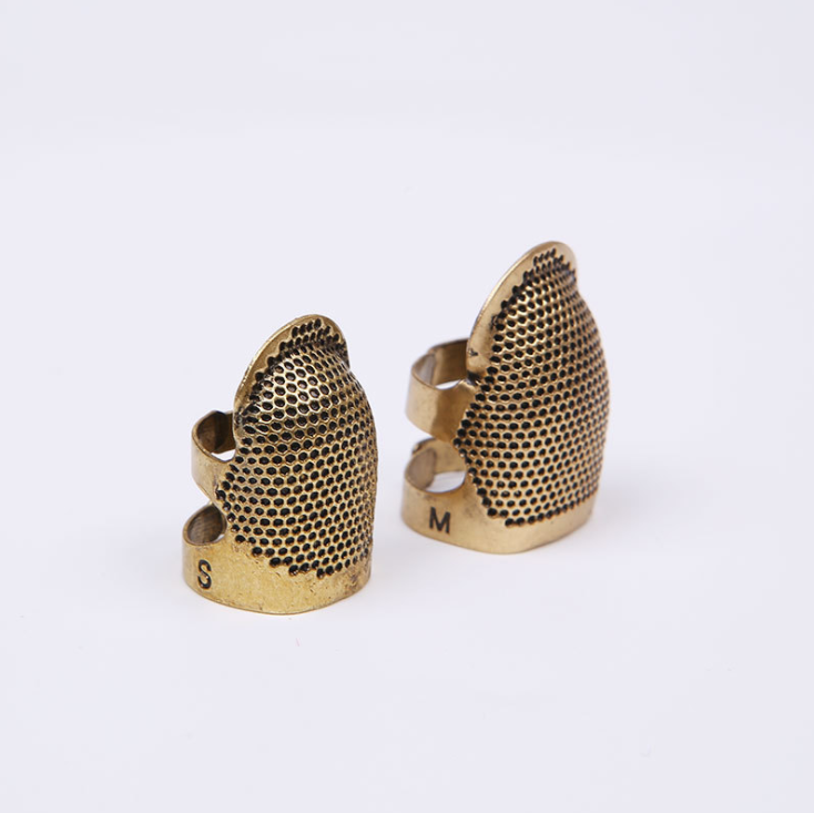 <Not Sold Separately>2 pcs Finger thimble  for Sewing and embroidery Tool