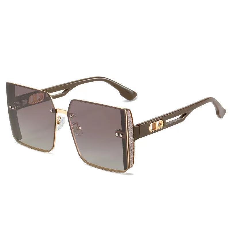 Summer trend all-match large-frame sunshade mirror net red driving out to ride UV-resistant sunglasses fashion sunglasses