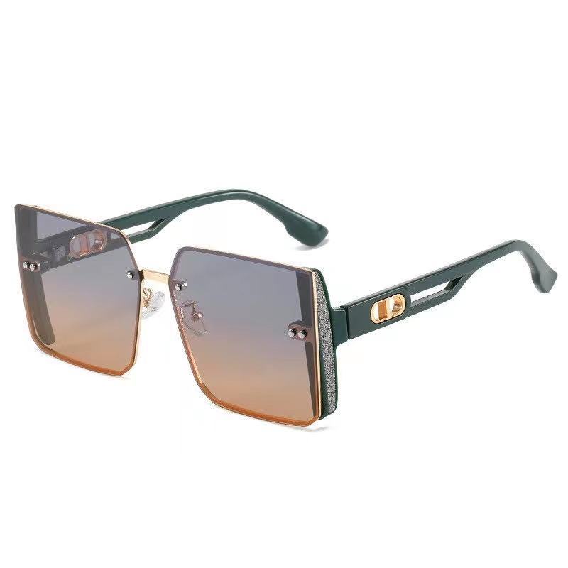 Summer trend all-match large-frame sunshade mirror net red driving out to ride UV-resistant sunglasses fashion sunglasses