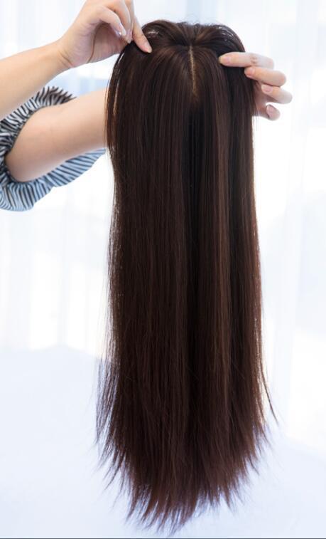 Wig long hair top 3D full head of hair without trace Straight/Wave