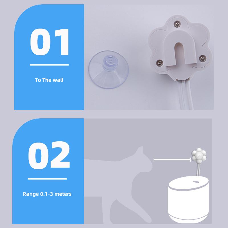 2L Intelligent Cat Water Fountain With Faucet