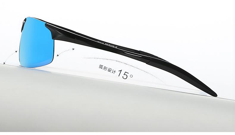 AORON Polarized Sunglasses Mens Classic Sports Driving Sun Glasses UV400 Luxury Male Aluminum Frame Sunglasses