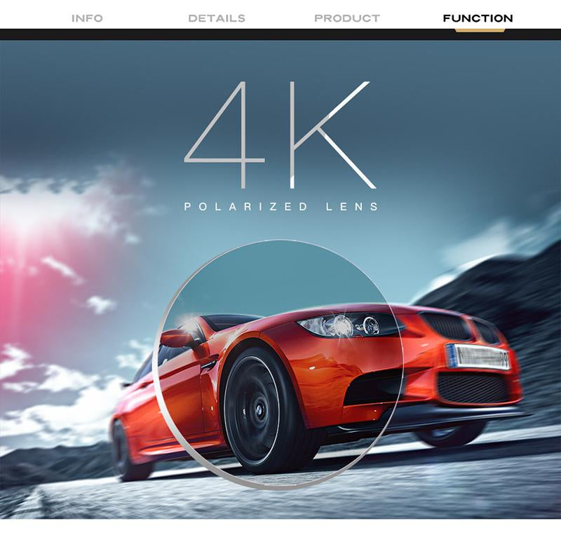 AORON New Aluminum Frame Sunglasses Men Polarized Sun Glasses Driver Driving Sunglasses UV400