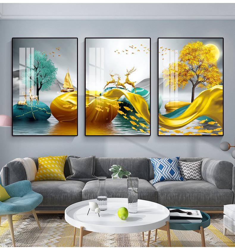 120x60cm Living room 5d diy diamond painting full drill NO FRAME