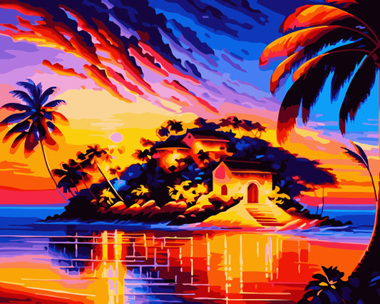 40X50CM DIY Oil Painting By Numbers
