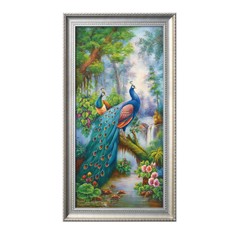 60X110CM - Peacock DIY 5D Full Diamond Painting NO Frame