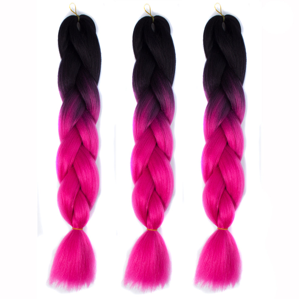 (each color 3pcs) braids African dirty braids wig