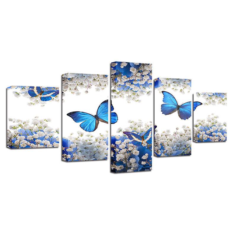 95x45CM-Butterfly- DIY 5D full Diamond Painting M1523