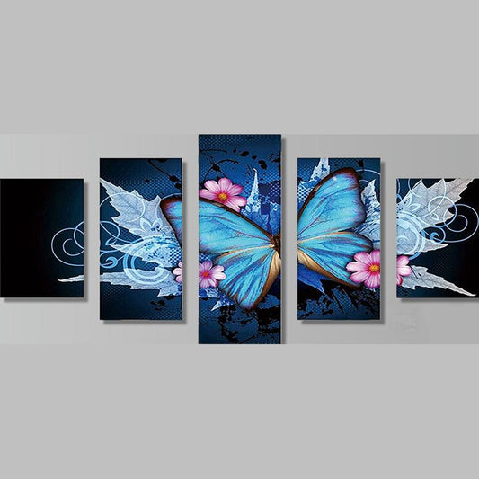 95x45CM-Butterfly- DIY 5D full Diamond Painting M1783