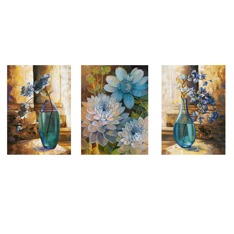 135x60CM Flower 5D Full Diamond Painting NO Frame