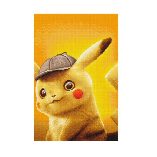 50x70CM Pokemon Pikachu 5D Full Diamond Painting NO Frame